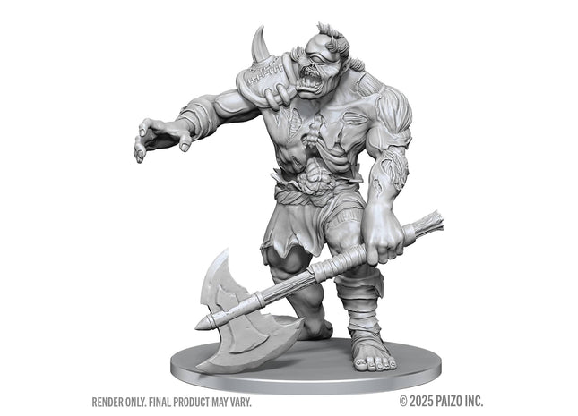 Gamers Guild AZ WizKids WZK90817 Pathfinder Battles Deep Cuts: Dread Zombie Cyclops (Pre-Order) ACD Distribution