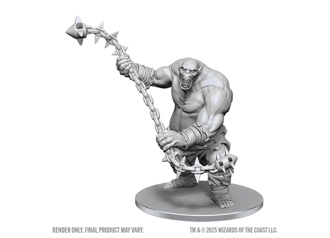 Gamers Guild AZ WizKids WZK90862 Dungeons & Dragons: Nolzur's Marvelous Miniatures - Ogre Chain Brute (Pre-Order) ACD Distribution