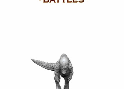 Gamers Guild AZ WizKids WZK90873: Pathfinder Battles Deep Cuts Unpainted Miniatures - Pachycephalosaurus (Pre-Order) AGD