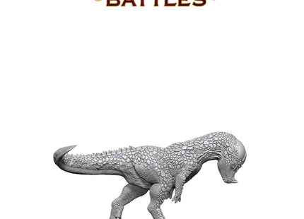 Gamers Guild AZ WizKids WZK90873: Pathfinder Battles Deep Cuts Unpainted Miniatures - Pachycephalosaurus (Pre-Order) AGD