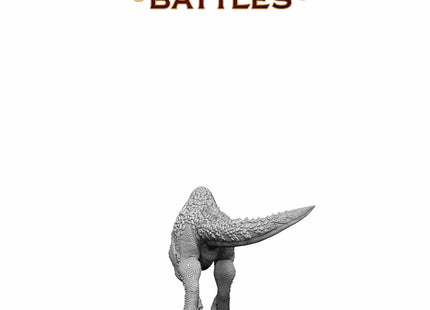Gamers Guild AZ WizKids WZK90873: Pathfinder Battles Deep Cuts Unpainted Miniatures - Pachycephalosaurus (Pre-Order) AGD