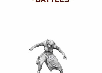 Gamers Guild AZ WizKids WZK90874: Pathfinder Battles Deep Cuts Unpainted Miniatures - Weretiger (Pre-Order) AGD