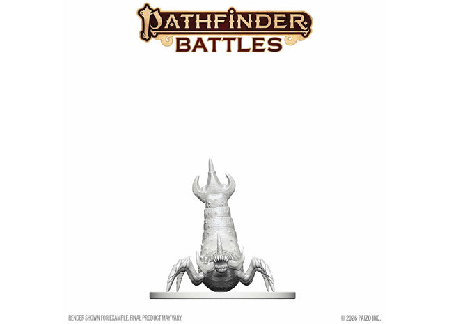 Gamers Guild AZ WizKids WZK90876: Pathfinder Battles Deep Cuts Unpainted Miniatures - Ankhrav (Pre-Order) AGD