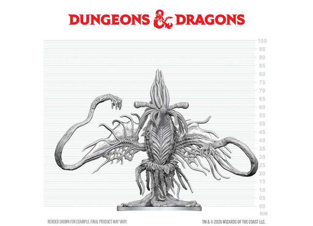 Gamers Guild AZ WizKids WZK90879: D&D Nolzur's Marvelous Unpainted Miniatures: Elder Thing (Pre-Order) AGD