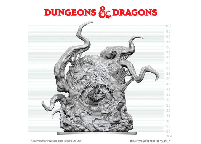 Gamers Guild AZ WizKids WZK90880: D&D Nolzur's Marvelous Unpainted Miniatures: Shoggoth (Pre-Order) AGD