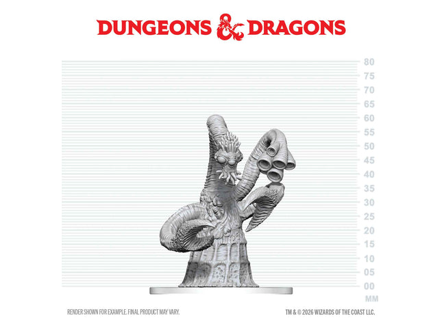 Gamers Guild AZ WizKids WZK90881: D&D Nolzur's Marvelous Unpainted Miniatures - Yithian (Pre-Order) AGD