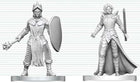 Gamers Guild AZ WizKids WZK90892 D&D Nolzur's Marvelous Miniatures: Black Gauntlet & Zhentilar Paladin of Bane (Pre-Order) Southern Hobby