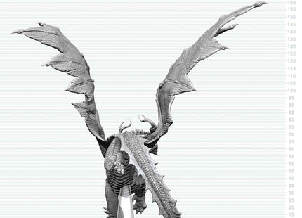 Gamers Guild AZ WizKids WZK90907: D&D Nolzur's Marvelous Unpainted Miniatures: Adult Spirit Dragon (Pre-Order) AGD