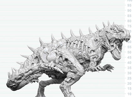 Gamers Guild AZ WizKids WZK90909: D&D Nolzur's Marvelous Unpainted Miniatures: Tyrannosaurus Zombie (Pre-Order) AGD