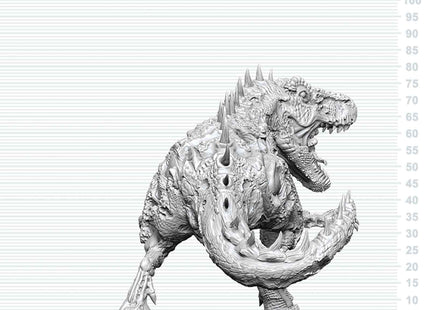 Gamers Guild AZ WizKids WZK90909: D&D Nolzur's Marvelous Unpainted Miniatures: Tyrannosaurus Zombie (Pre-Order) AGD