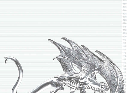 Gamers Guild AZ WizKids WZK90910: D&D Nolzur's Marvelous Unpainted Miniatures: Young Sapphire Dragon (Pre-Order) AGD