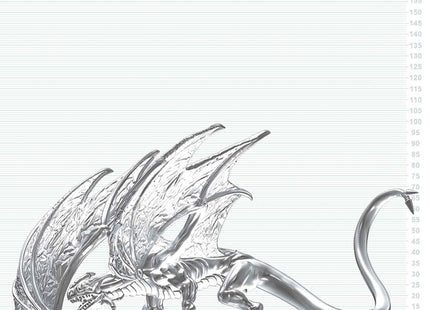 Gamers Guild AZ WizKids WZK90910: D&D Nolzur's Marvelous Unpainted Miniatures: Young Sapphire Dragon (Pre-Order) AGD