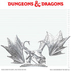 Gamers Guild AZ WizKids WZK90910: D&D Nolzur's Marvelous Unpainted Miniatures: Young Sapphire Dragon (Pre-Order) AGD