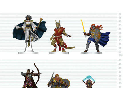 Gamers Guild AZ WizKids WZK96402 D&D Icons of the Realms: Player's Handbook Starter Set - Swords & Staves (Pre-Order) Southern Hobby