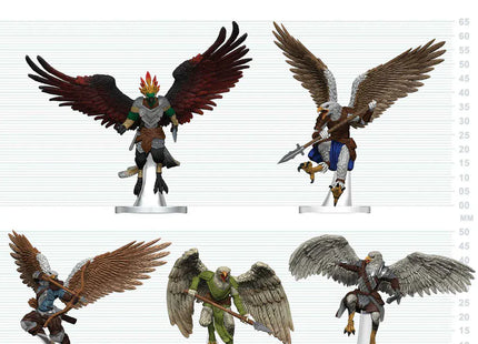 Gamers Guild AZ WizKids WZK96414 D&D Icons of the Realms: Aarakocra Flock (Pre-Order) Southern Hobby