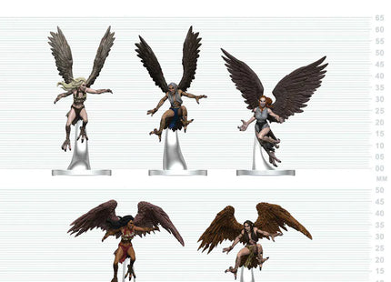Gamers Guild AZ WizKids WZK96415 D&D Icons of the Realms: Harpy Flock (Pre-Order) Southern Hobby