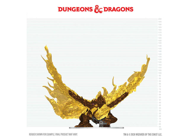 Gamers Guild AZ WizKids WZK96422 D&D Icons of the Realms: Hollow Dragon - Boxed Miniature (Pre-Order) Southern Hobby
