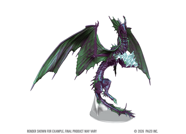 Gamers Guild AZ WizKids WZK97601 Pathfinder Battles: Adult Mirage Dragon Miniature (Pre-Order) AGD