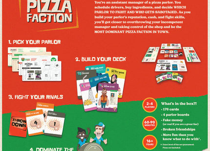 Gamers Guild AZ Wolf-Boy Entertainment Group Pizza Faction (Pre-Order) Quartermaster Direct