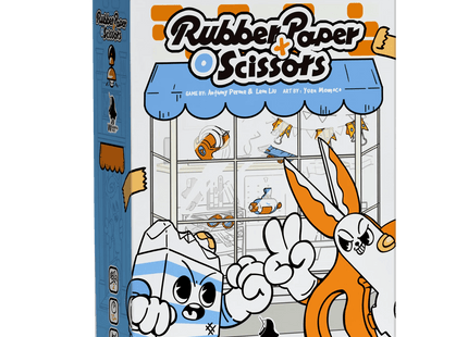 Gamers Guild AZ WONDERFUL WORLD BOARD GAMES Rubber Paper Scissors (Pre-Order) Quartermaster Direct