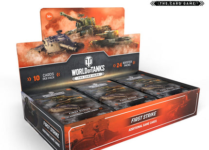 Gamers Guild AZ World of Tanks TCG World of Tanks Strategy Card Game - First Strike - Booster Box Display (Pre-Order) Southern Hobby