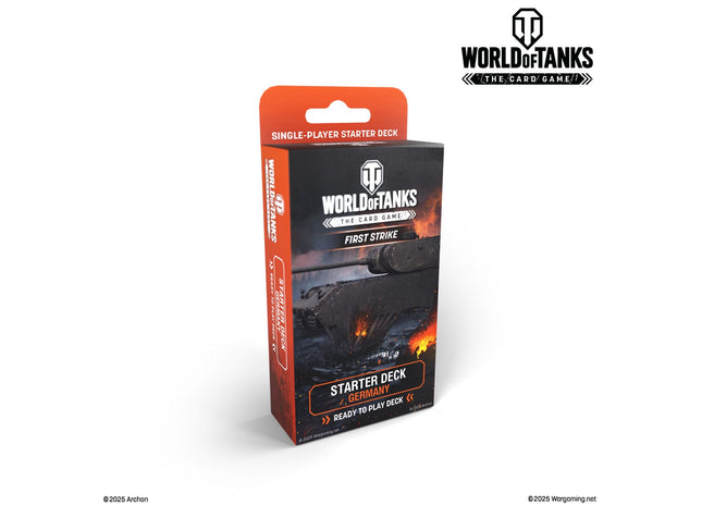 Gamers Guild AZ World of Tanks TCG World of Tanks Strategy Card Game - First Strike - Germany Starter (Pre-Order) Southern Hobby