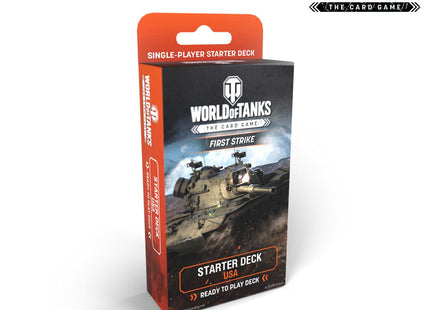 Gamers Guild AZ World of Tanks TCG World of Tanks Strategy Card Game - First Strike - USA Starter (Pre-Order) Southern Hobby