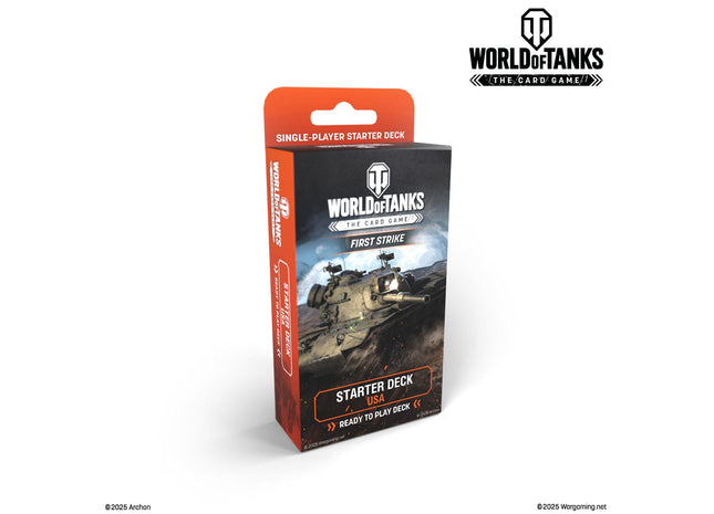 Gamers Guild AZ World of Tanks TCG World of Tanks Strategy Card Game - First Strike - USA Starter (Pre-Order) Southern Hobby
