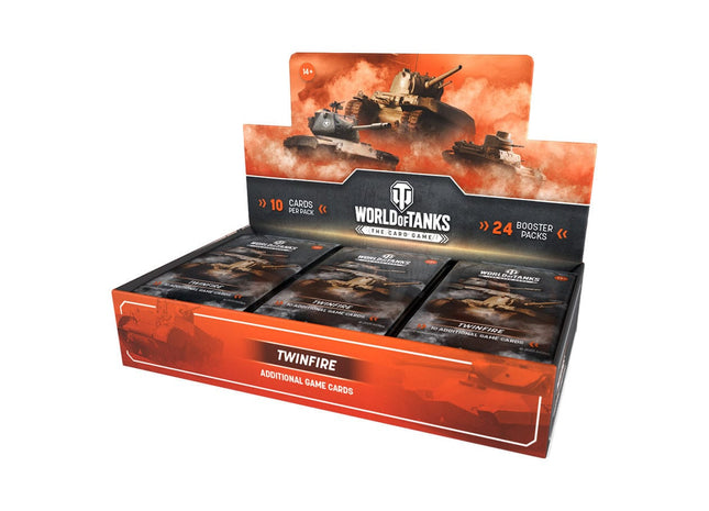 Gamers Guild AZ World of Tanks TCG World of Tanks TCG: Twinfire - Booster Box Display (Pre-Order) ACD Distribution