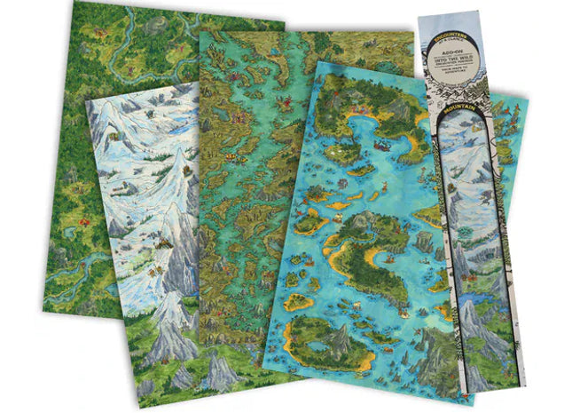 Gamers Guild AZ Worlds at a Glance Encounters at a Glance Encounter: Into the Wild: Biome Poster Set - Regular Edition (Pre-Order) Quartermaster Direct