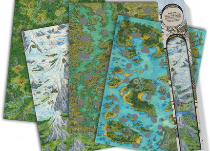Gamers Guild AZ Worlds at a Glance Encounters at a Glance Encounter: Into the Wild: Biome Poster Set - Scratch-Off Edition (Pre-Order) Quartermaster Direct