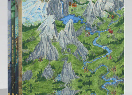 Gamers Guild AZ Worlds at a Glance Encounters at a Glance: Into the Wild - Sleeved Biome Book Bundle: Scratch & Fold Edition (Pre-Order) Quartermaster Direct