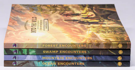 Gamers Guild AZ Worlds at a Glance Encounters at a Glance: Into the Wild - Sleeved Biome Book Bundle: Scratch & Tear Edition (Pre-Order) Quartermaster Direct