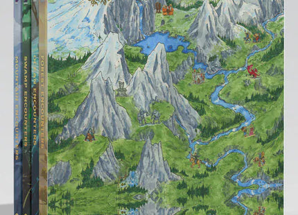 Gamers Guild AZ Worlds at a Glance Encounters at a Glance: Into the Wild - Sleeved Biome Book Bundle: Scratch & Tear Edition (Pre-Order) Quartermaster Direct