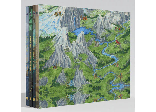 Gamers Guild AZ Worlds at a Glance Encounters at a Glance: Into the Wild - Sleeved Biome Book Bundle: Scratch & Tear Edition (Pre-Order) Quartermaster Direct