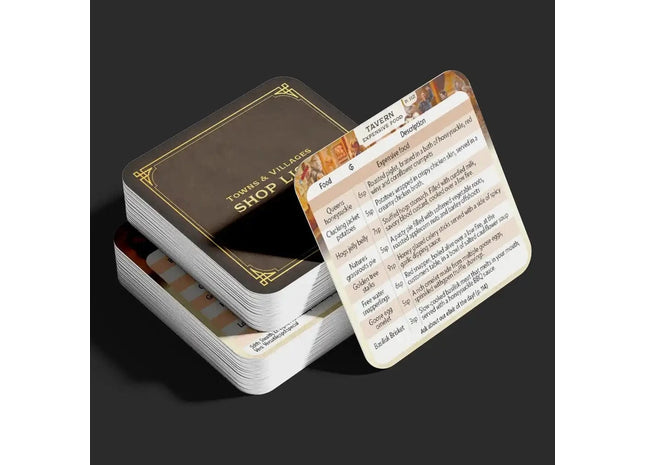 Gamers Guild AZ Worlds at a Glance Worlds at a Glance: Shop Cards (Pre-Order) GTS