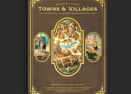 Gamers Guild AZ Worlds at a Glance Worlds at a Glance: Towns & Villages (Pre-Order) GTS
