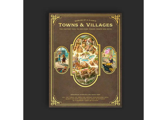 Gamers Guild AZ Worlds at a Glance Worlds at a Glance: Towns & Villages (Pre-Order) GTS