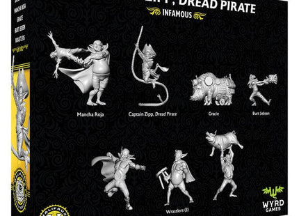 Gamers Guild AZ Wyrd Miniatures Malifaux 4th Edition: Captain Zipp, Dread Pirate (Pre-Order) ACD Distribution