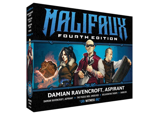 Gamers Guild AZ Wyrd Miniatures Malifaux 4th Edition: Damian Ravencroft, Aspirant (Pre-Order) ACD Distribution