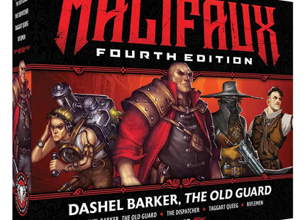Gamers Guild AZ Wyrd Miniatures Malifaux 4th Edition: Dashel Barker, The Old Guard (Pre-Order) ACD Distribution