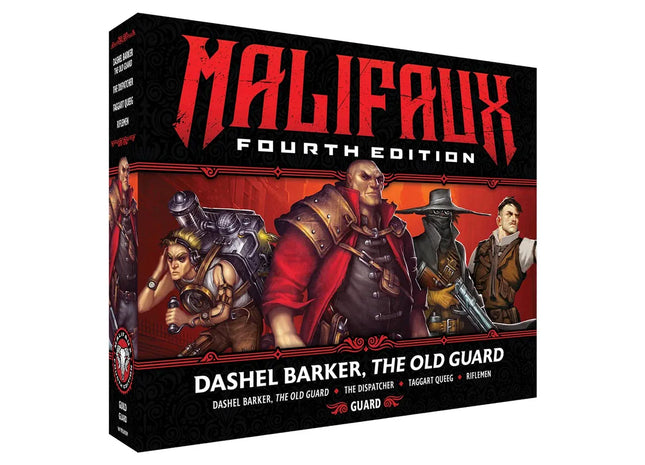 Gamers Guild AZ Wyrd Miniatures Malifaux 4th Edition: Dashel Barker, The Old Guard (Pre-Order) ACD Distribution