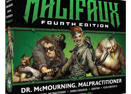 Gamers Guild AZ Wyrd Miniatures Malifaux 4th Edition: Dr. McMourning, Malpractitioner (Pre-Order) ACD Distribution