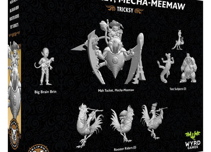 Gamers Guild AZ Wyrd Miniatures Malifaux 4th Edition: Mah Tucket, Mecha Meemaw (Pre-Order) ACD Distribution