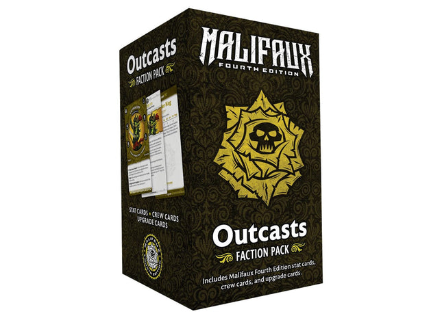 Gamers Guild AZ Wyrd Miniatures Malifaux 4th Edition: Outcasts Faction Pack (Pre-Order) ACD Distribution