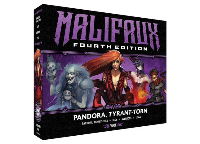 Gamers Guild AZ Wyrd Miniatures Malifaux 4th Edition: Pandora, Tyrant Torn (Pre-Order) ACD Distribution