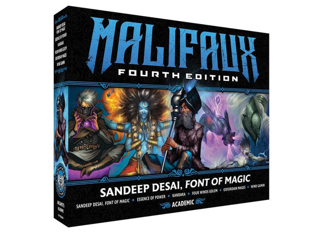 Gamers Guild AZ Wyrd Miniatures Malifaux 4th Edition: Sandeep Desai, Font of Magic (Pre-Order) ACD Distribution