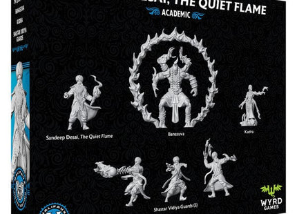 Gamers Guild AZ Wyrd Miniatures Malifaux 4th Edition: Sandeep Desai, The Quiet Flame (Pre-Order) ACD Distribution