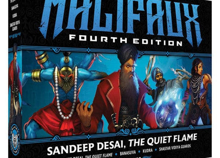 Gamers Guild AZ Wyrd Miniatures Malifaux 4th Edition: Sandeep Desai, The Quiet Flame (Pre-Order) ACD Distribution
