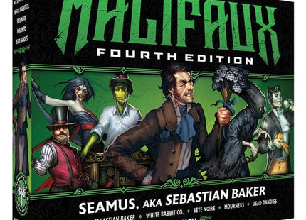 Gamers Guild AZ Wyrd Miniatures Malifaux 4th Edition: Seamus, aka Sebastian Baker (Pre-Order) ACD Distribution